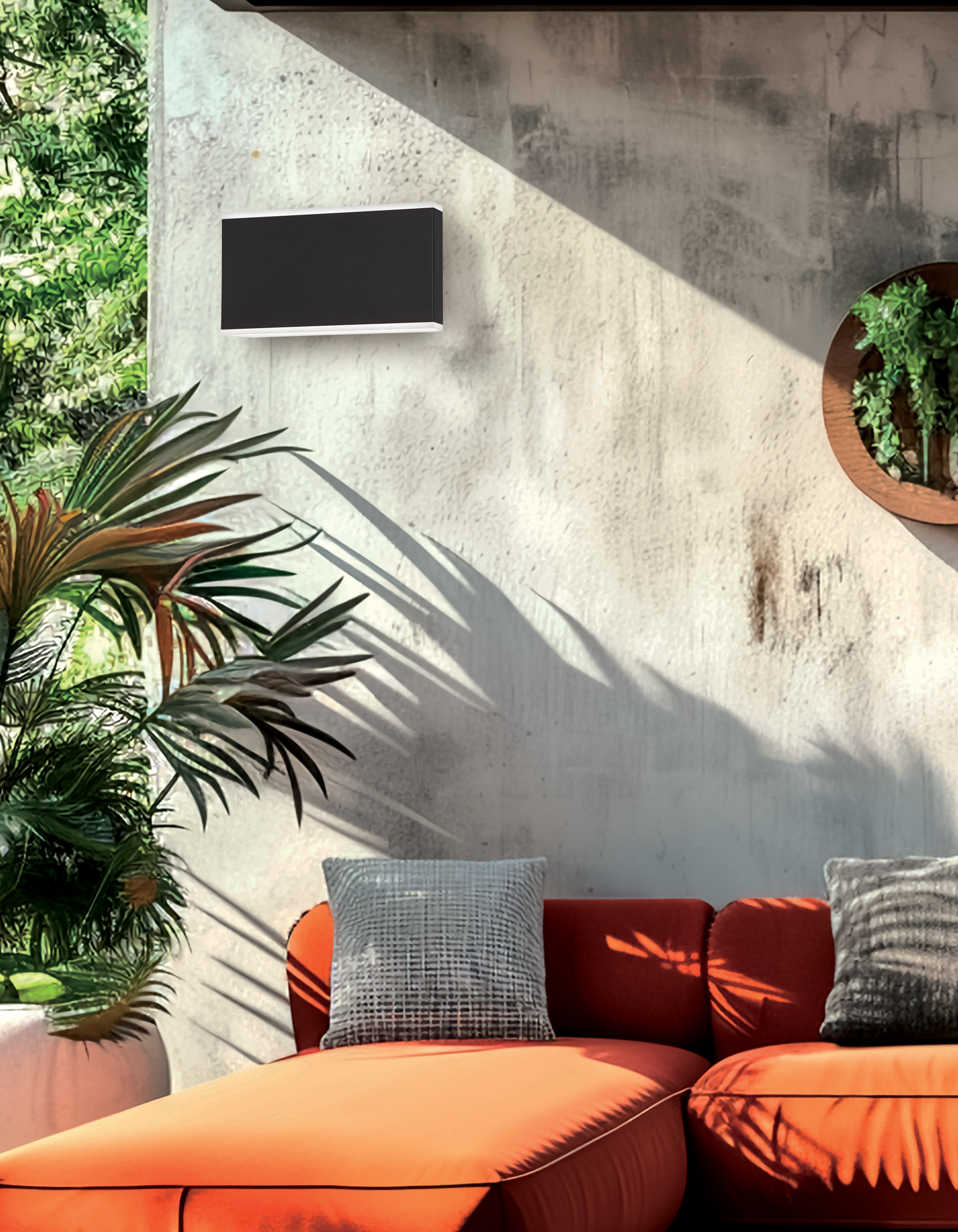 24W 5CCT Outdoor Wall Sconce, MB
