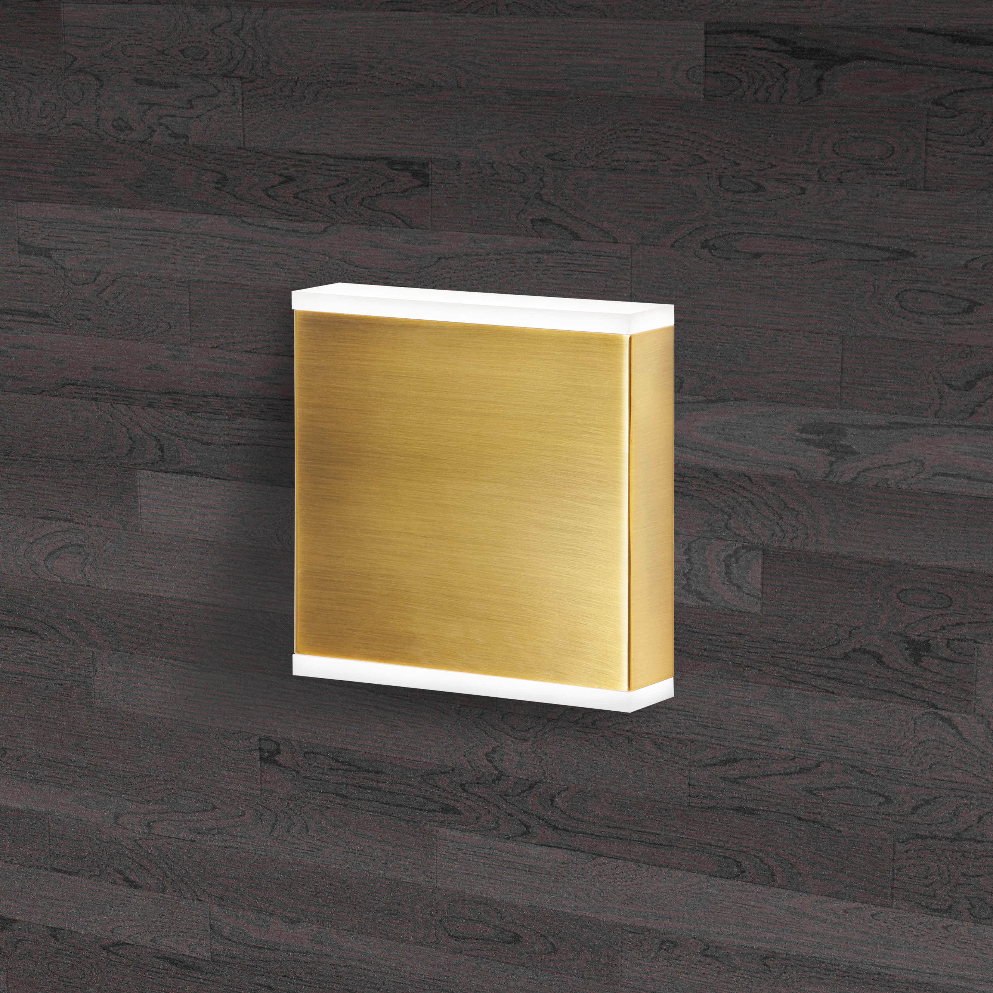 15W Wall Sconce, AGB w/ Acrylic Diffuser
