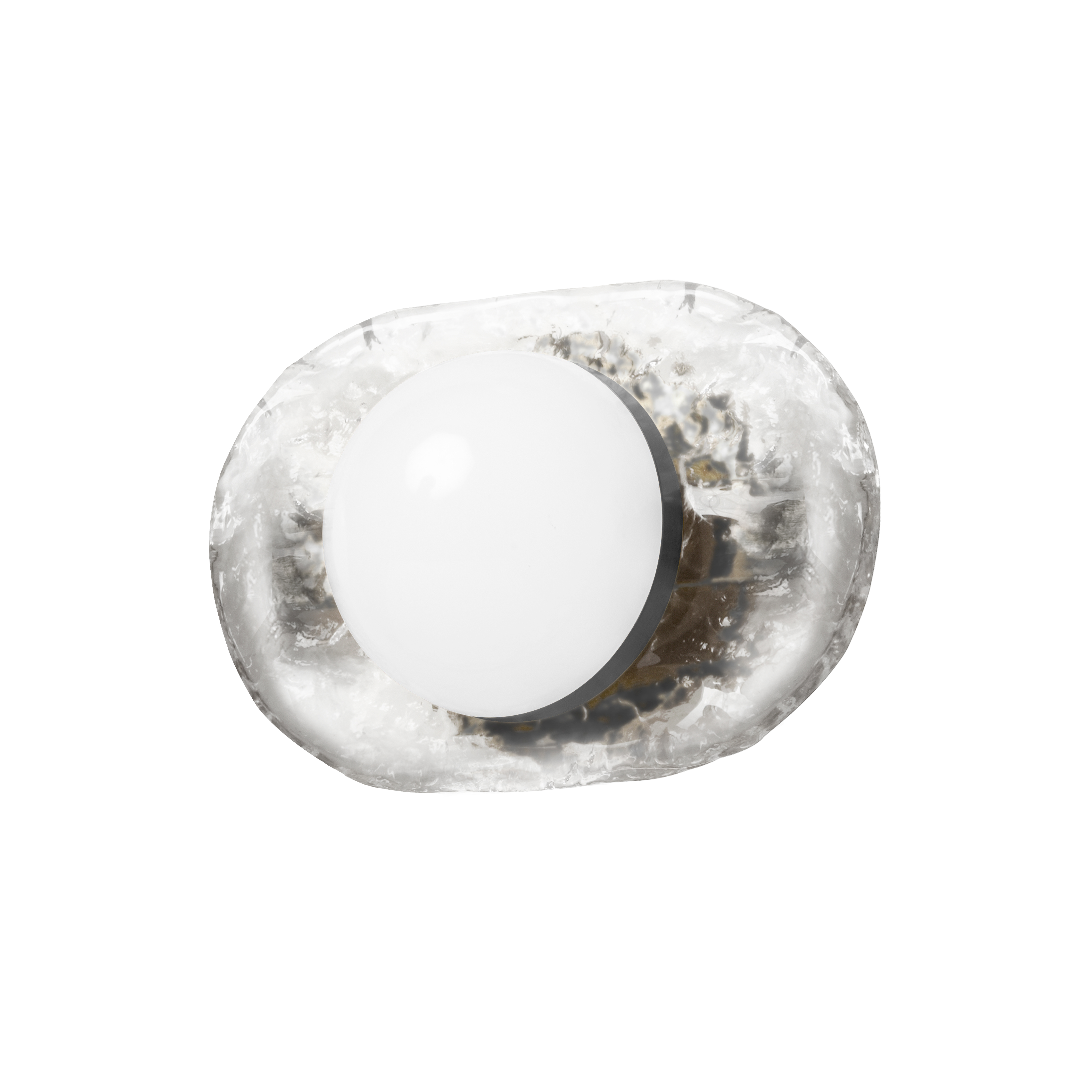 10W Wall Sconce, MB w/ CLR Glass