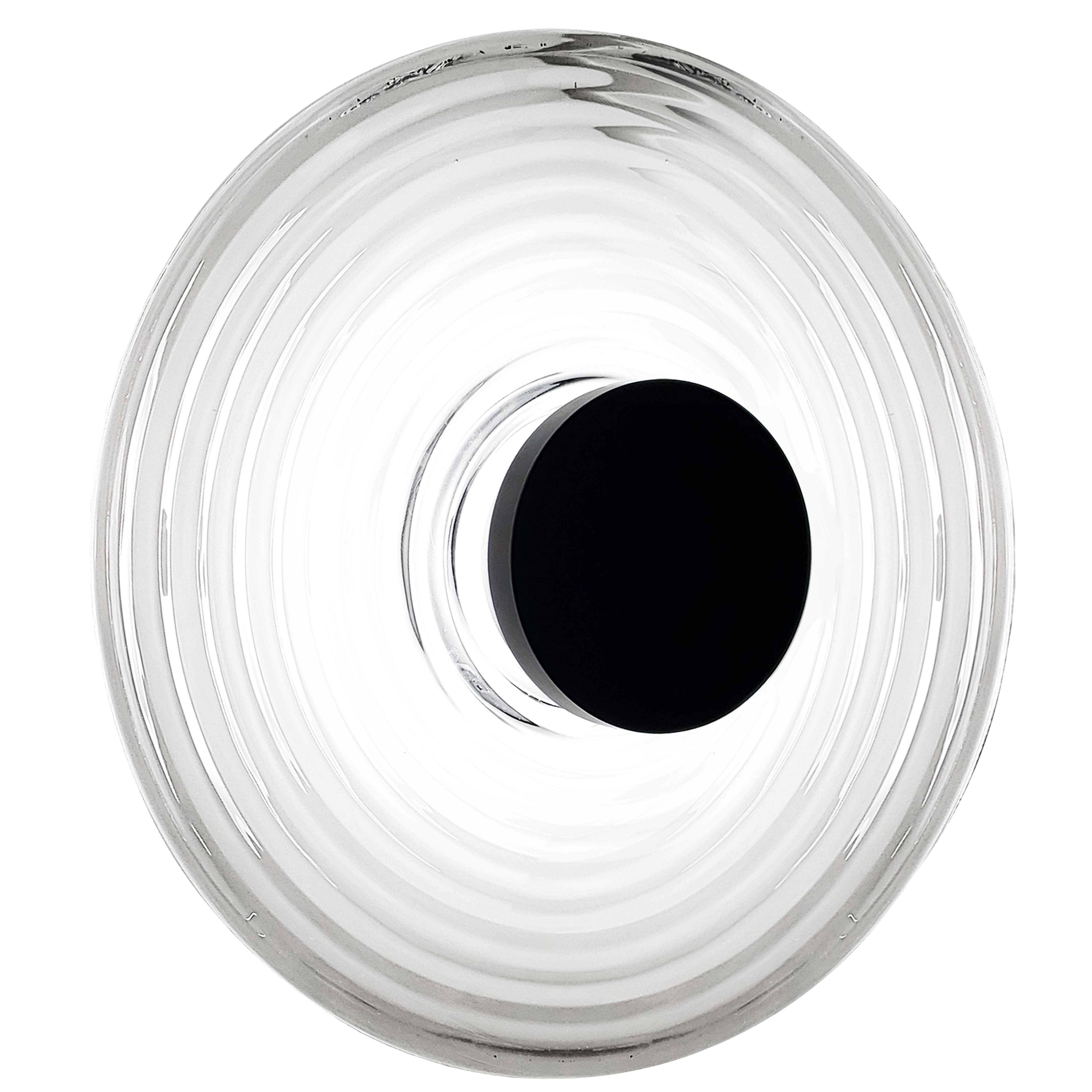 12W Wall Sconce, MB w/ CLR Rippled Glass